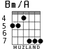 Bm/A para guitarra - versión 7