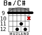 Bm/C# para guitarra - versión 9