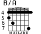 B/A para guitarra - versión 3