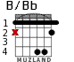 B/Bb para guitarra - versión 1