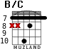 B/C para guitarra - versión 2