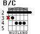 B/C para guitarra - versión 1
