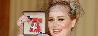 Adele reconocida por la Casa Real británica
