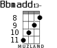 Bbmadd13- para ukelele - versión 3