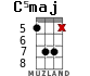 C5maj para ukelele - versión 3