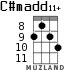 C#madd11+ para ukelele - versión 5