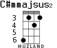 C#mmajsus2 para ukelele - versión 2