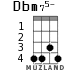 Dbm75- para ukelele - versión 2