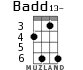 Badd13- para ukelele - versión 2